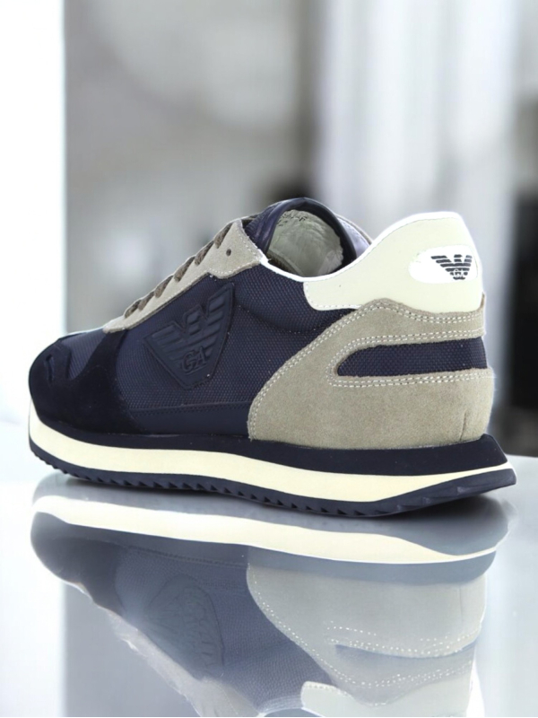 Emporio Armani Navy Sneakers