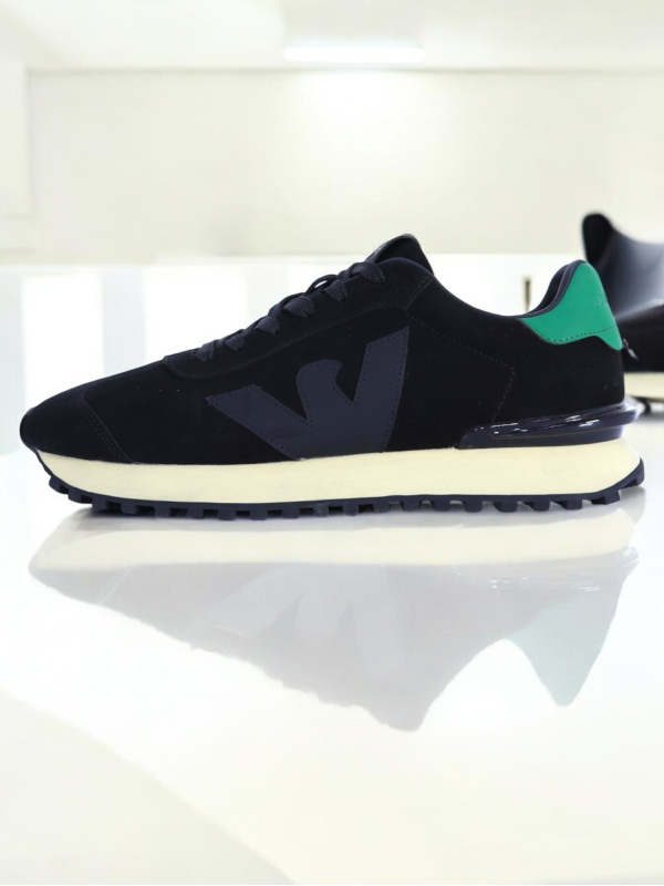 Emporio Armani Navy Sneakers
