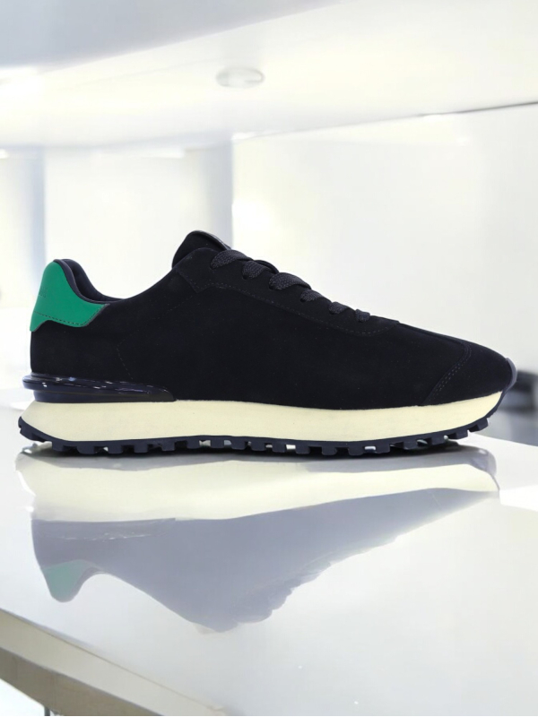 Emporio Armani Navy Sneakers